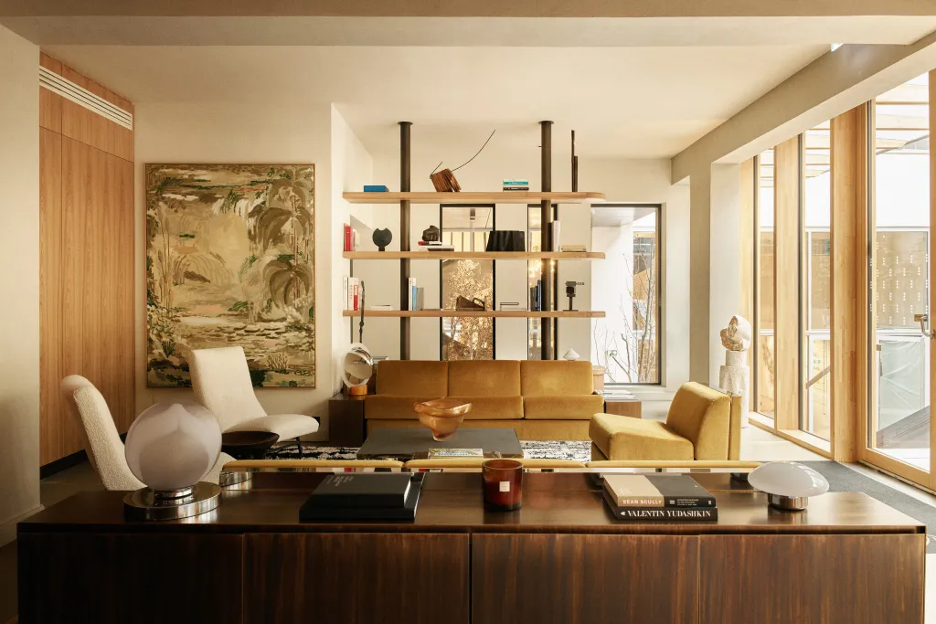 La Fondation's lobby, designed by New York's own Roman and Williams