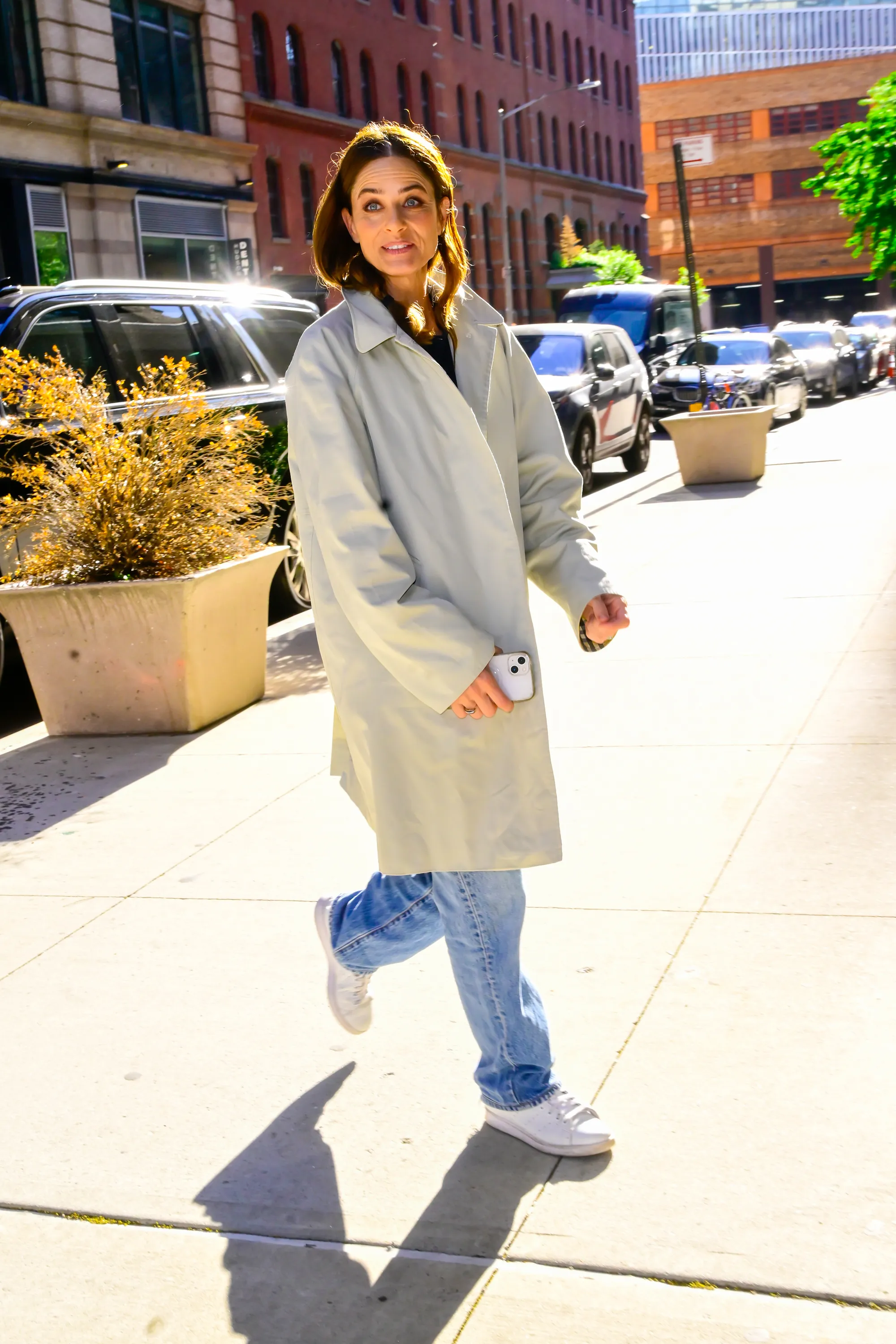 Amanda Peet in Soho, NYC.