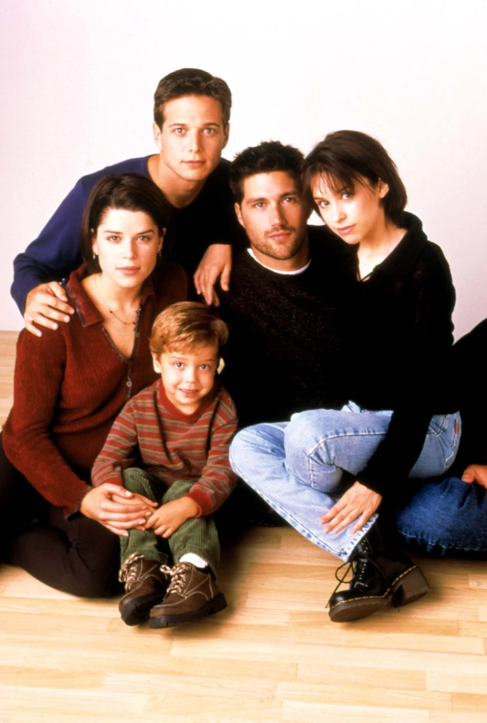 Fox, second from right, with 