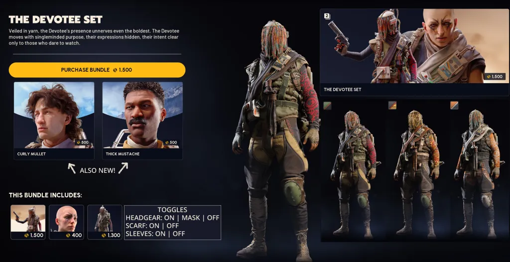 Arc Raiders Devotee Set