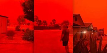 Australia Turns Into Bright-Red Vision of Hell