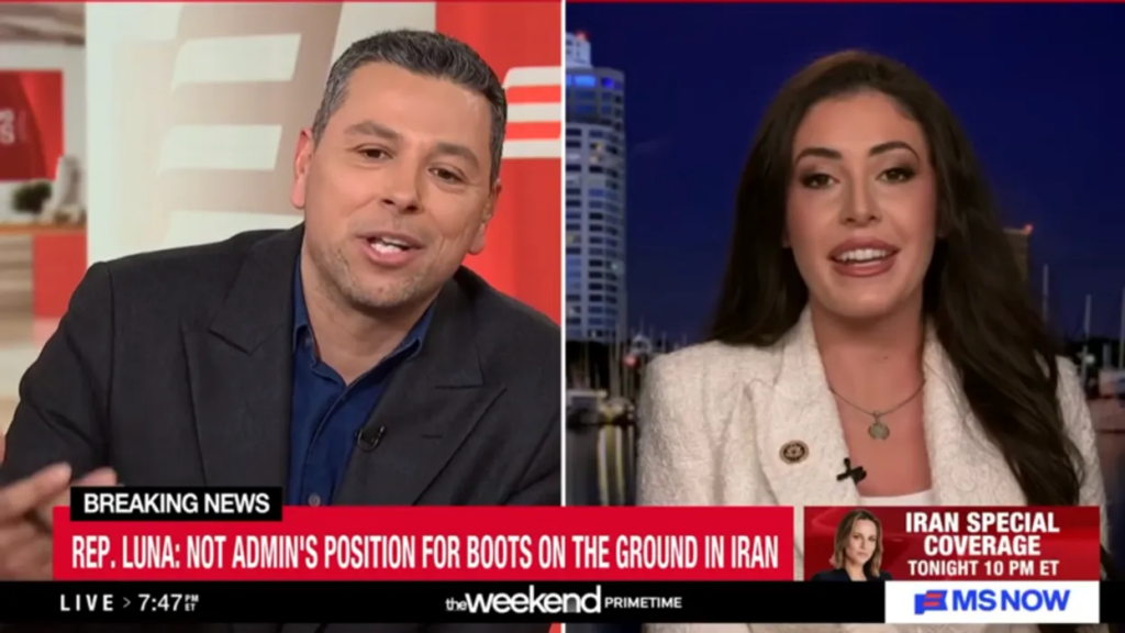 MS NOW panel goes off the rails as MAGA Republican defends Trump’s ‘war’ with Iran