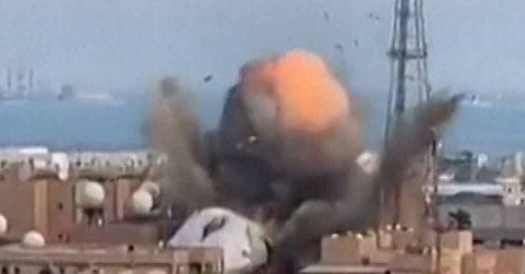 Iran Strikes U.S. Military Communication Infrastructure in Mideast