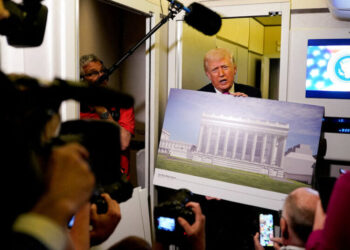 Trump Reveals New Look for White House Ballroom After Times Article