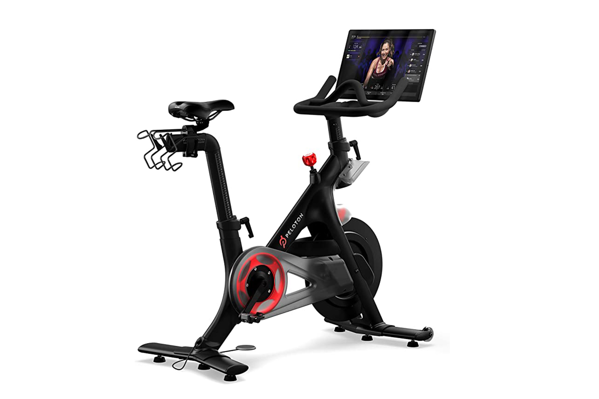 A Peloton spin bike