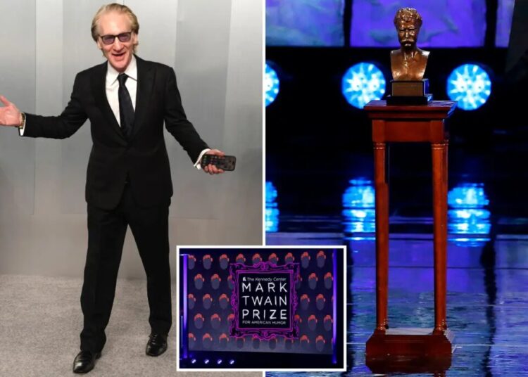 Bill Maher to receive Mark Twain Prize from Trump Kennedy Center after White House denied initial report