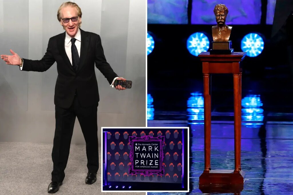 Bill Maher to receive Mark Twain Prize from Trump Kennedy Center after White House denied initial report