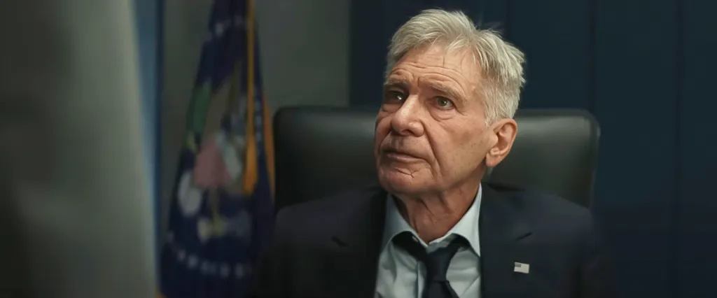 Harrison Ford as Thaddeus 'Thunderbolt' Ross from CAPTAIN AMERICA: BRAVE NEW WORLD.