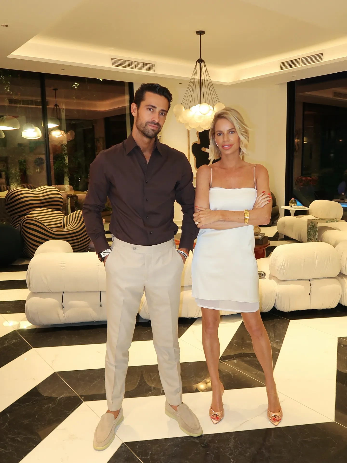 Sergio Carrallo and Caroline Stanbury