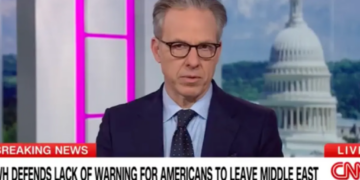 ‘Blame the media?’ Jake Tapper calls out White House’s excuse for stranding Americans