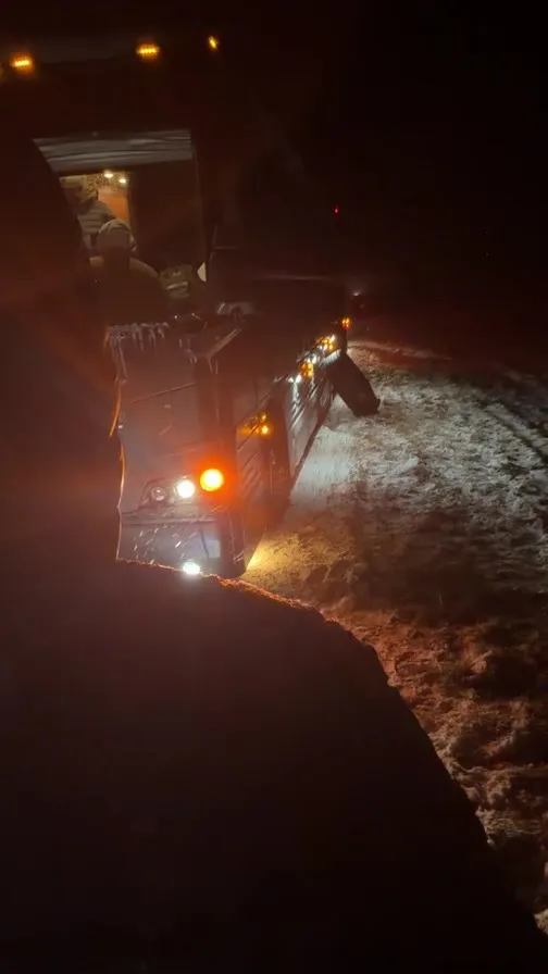 The comedian said his team was safe despite the blaze and noted on social media that 