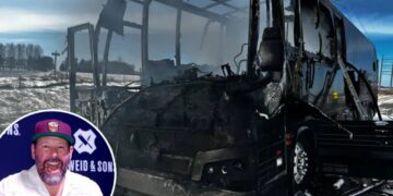 Comedian Bert Kreischer thanks God after devastating tour bus fire that could have killed him