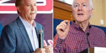 GOP civil war in Texas likely to lead to US Senate primary run-off, poll shows