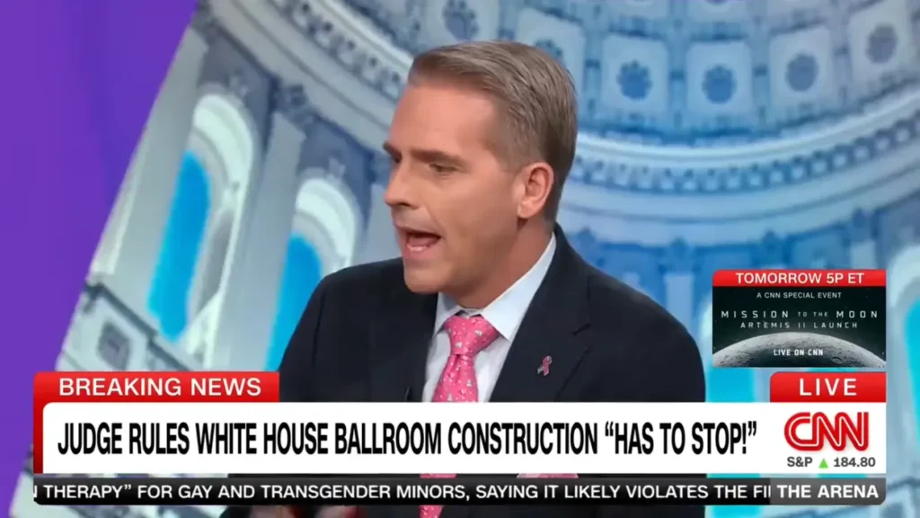MAGA commentator gets testy on CNN over White House ballroom: ‘Are you really that mad?’