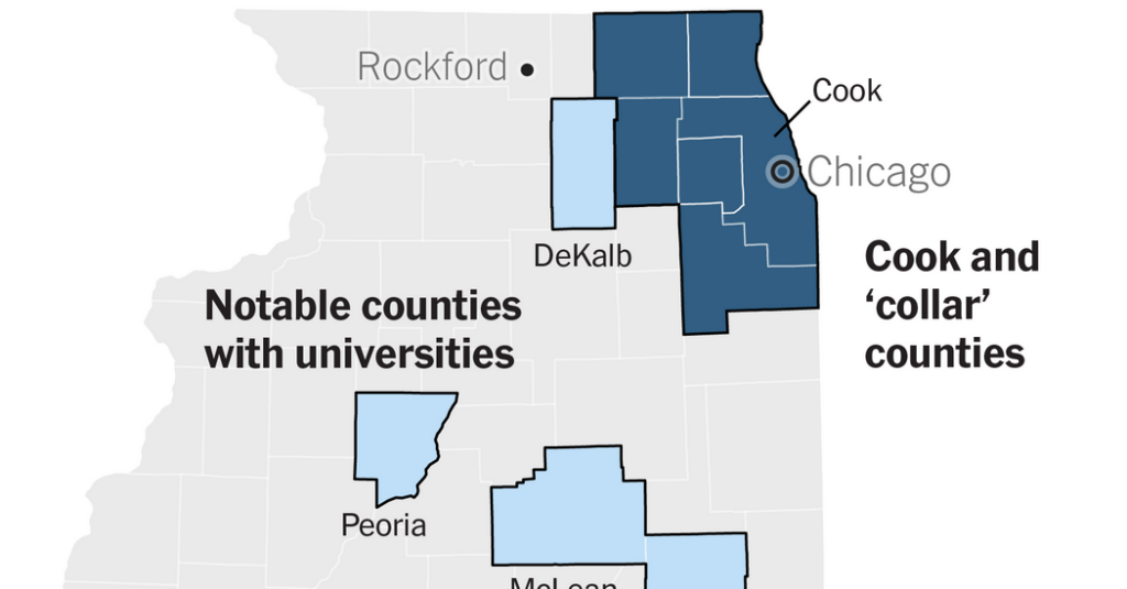 Counties to Watch in the Illinois Democratic Senate Primary