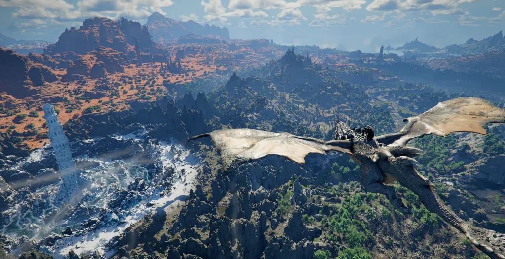 Crimson Desert Dragon Mount