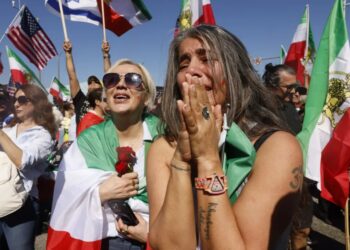 Thousands of Iranian-Americans descend on LA for second day of celebrations after ayatollah killed