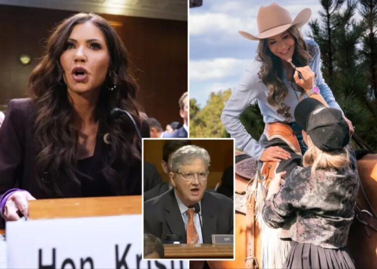 Sen. John Kennedy reveals why Kristi Noem was ‘dead as fried chicken’ after disastrous congressional hearing