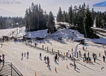 Another ski resort closes early as heat wave causes chaos for California’s winter sports