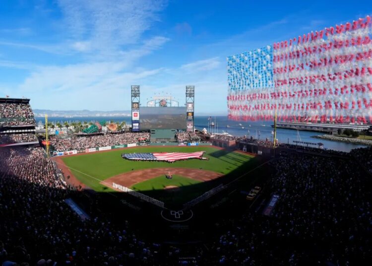 ‘Straight chills’ as emotional anthem delivered for Giants home opener