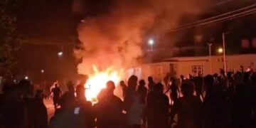 Cubans chant ‘Down with Communism’ and attack government building during violent night of protests