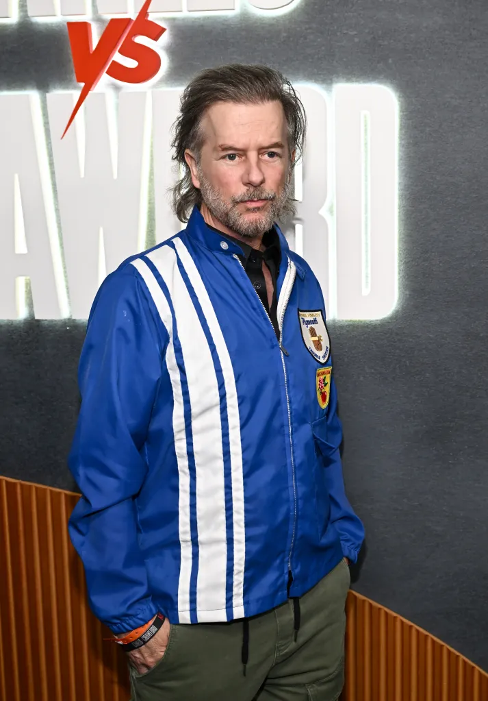 David Spade at the Canelo Alvarez vs Terence Crawford Netflix Live Event.