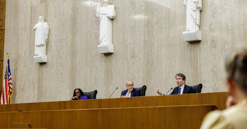 Two Supreme Court Justices Debate Handling of Trump Emergency Cases