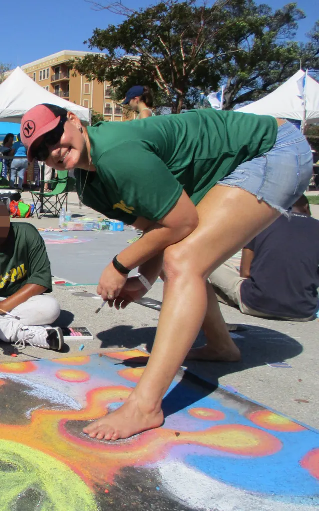 The foot-obsessed officer had shown at least one video to a third deputy, where she recorded herself wearing a karate uniform kicking an unidentified man 