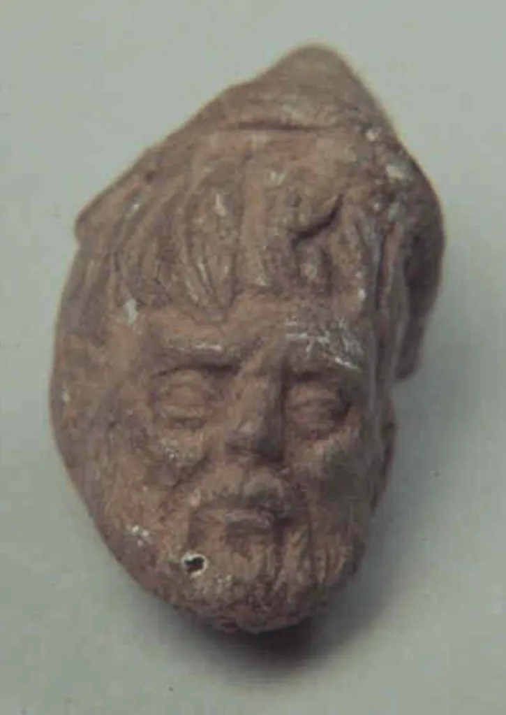 Roman-style head.