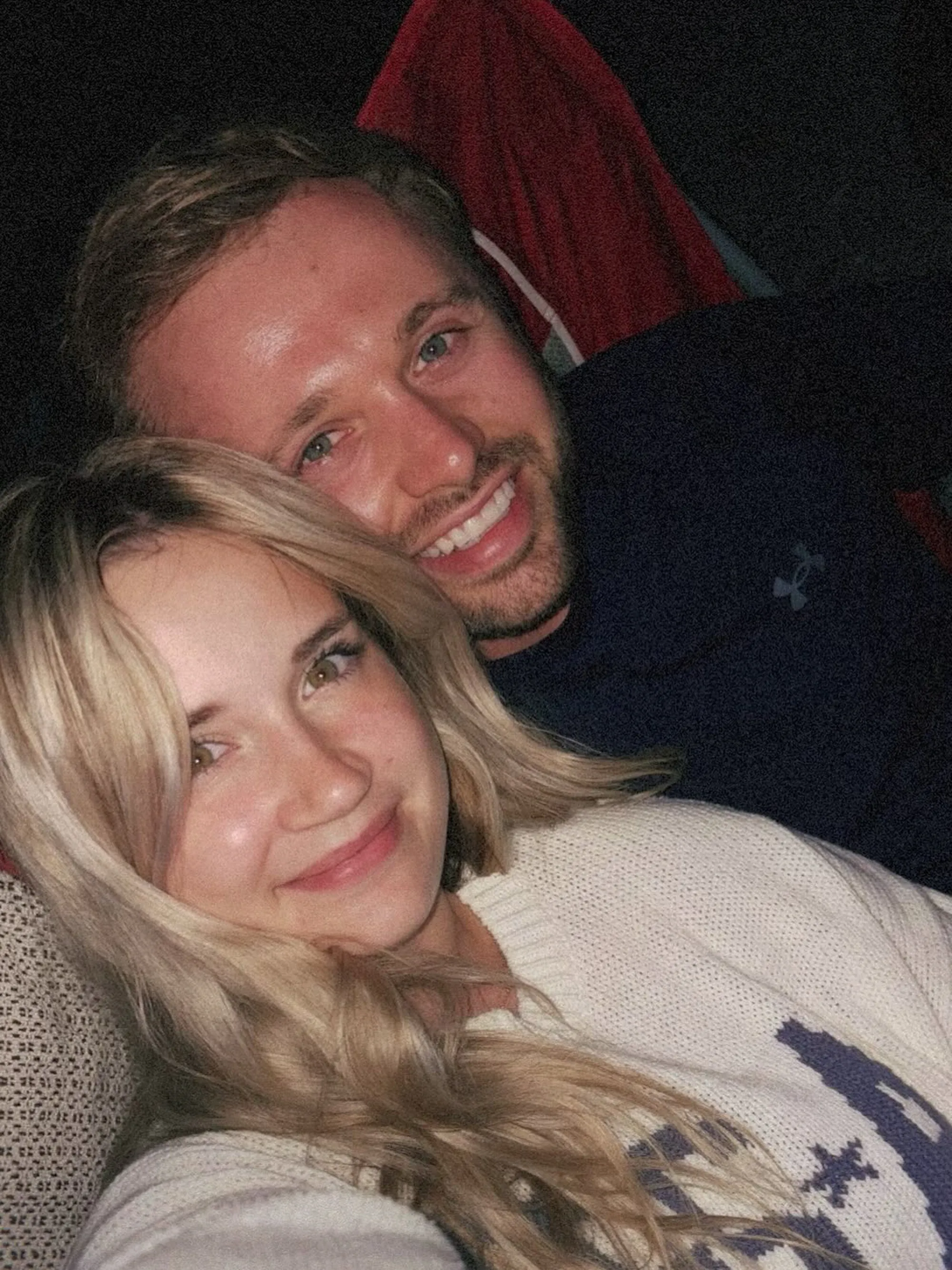 Jason and Maddie Duggar smiling together.