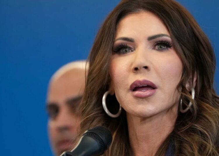 GOP senator busts Kristi Noem for lying about Stephen Miller