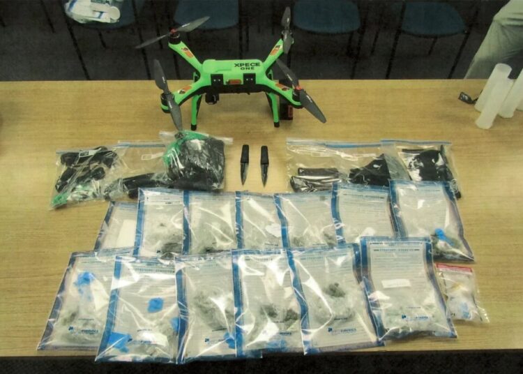 Quadcopter Drone Caught Trying to Deliver Hunting Knives to Inmates in Prison