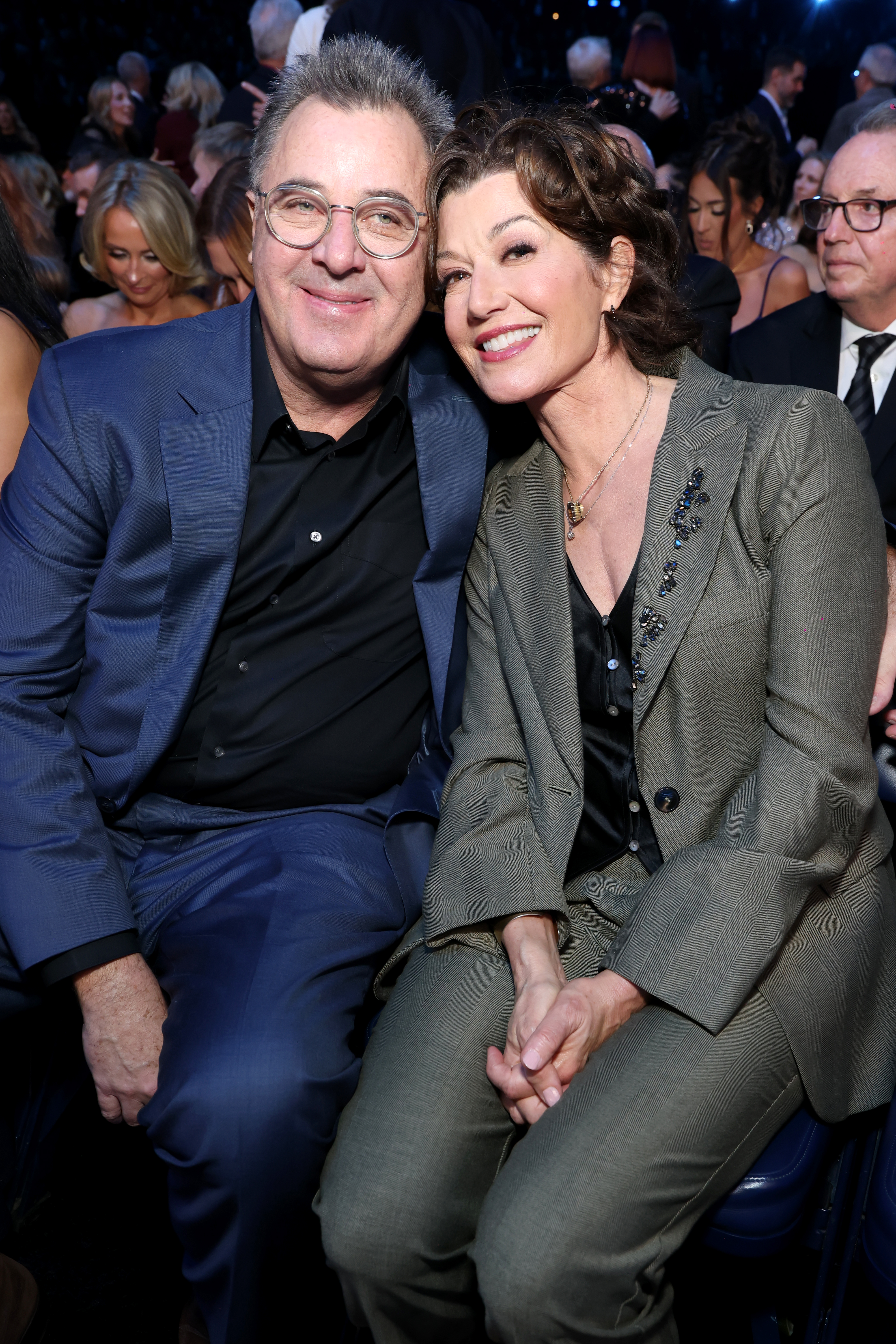 Vince Gill and Amy Grant at the Country Music Association Awards in Nashville, Tennessee, on Nov. 19, 2025.