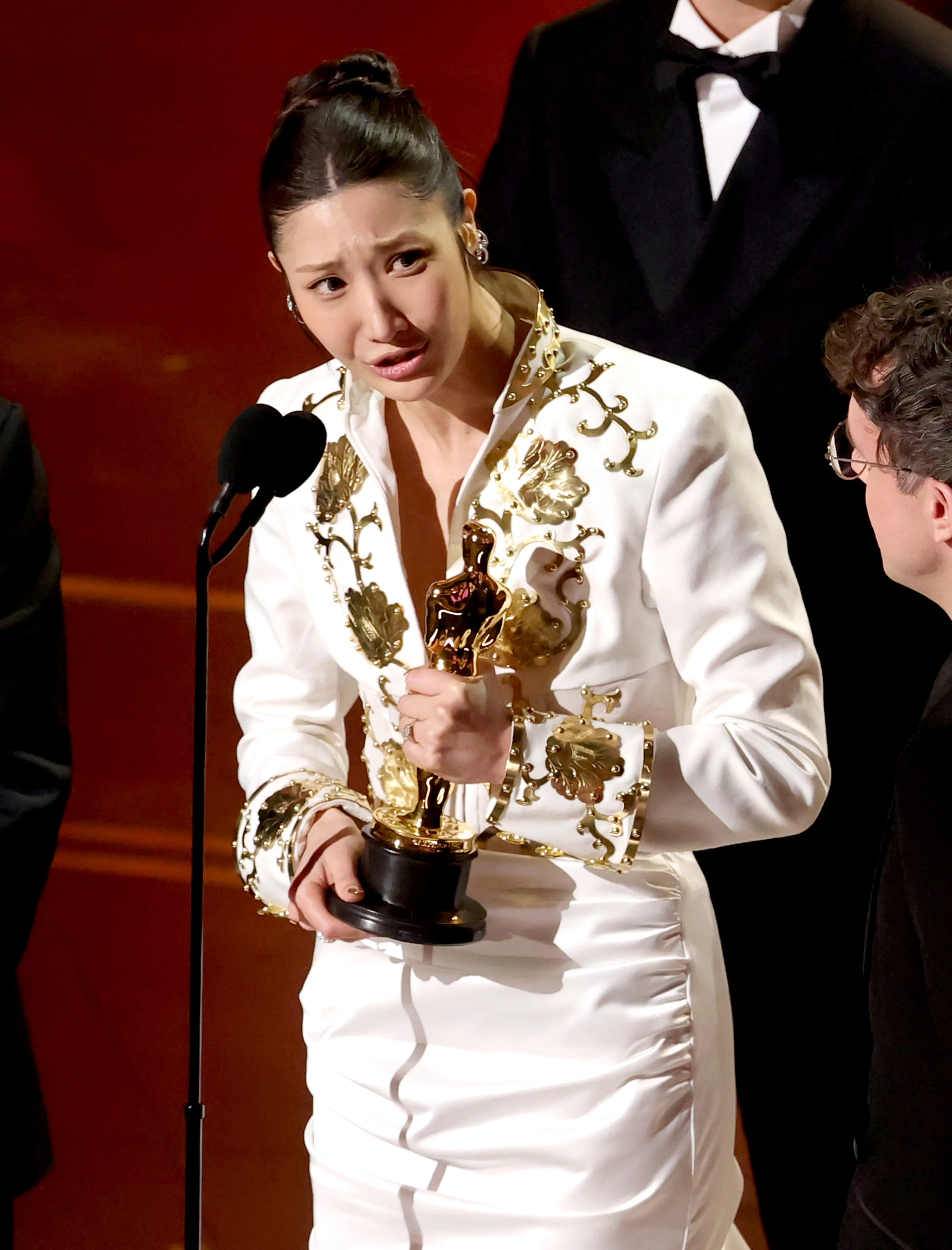 Ejae accepting the Original Song award for