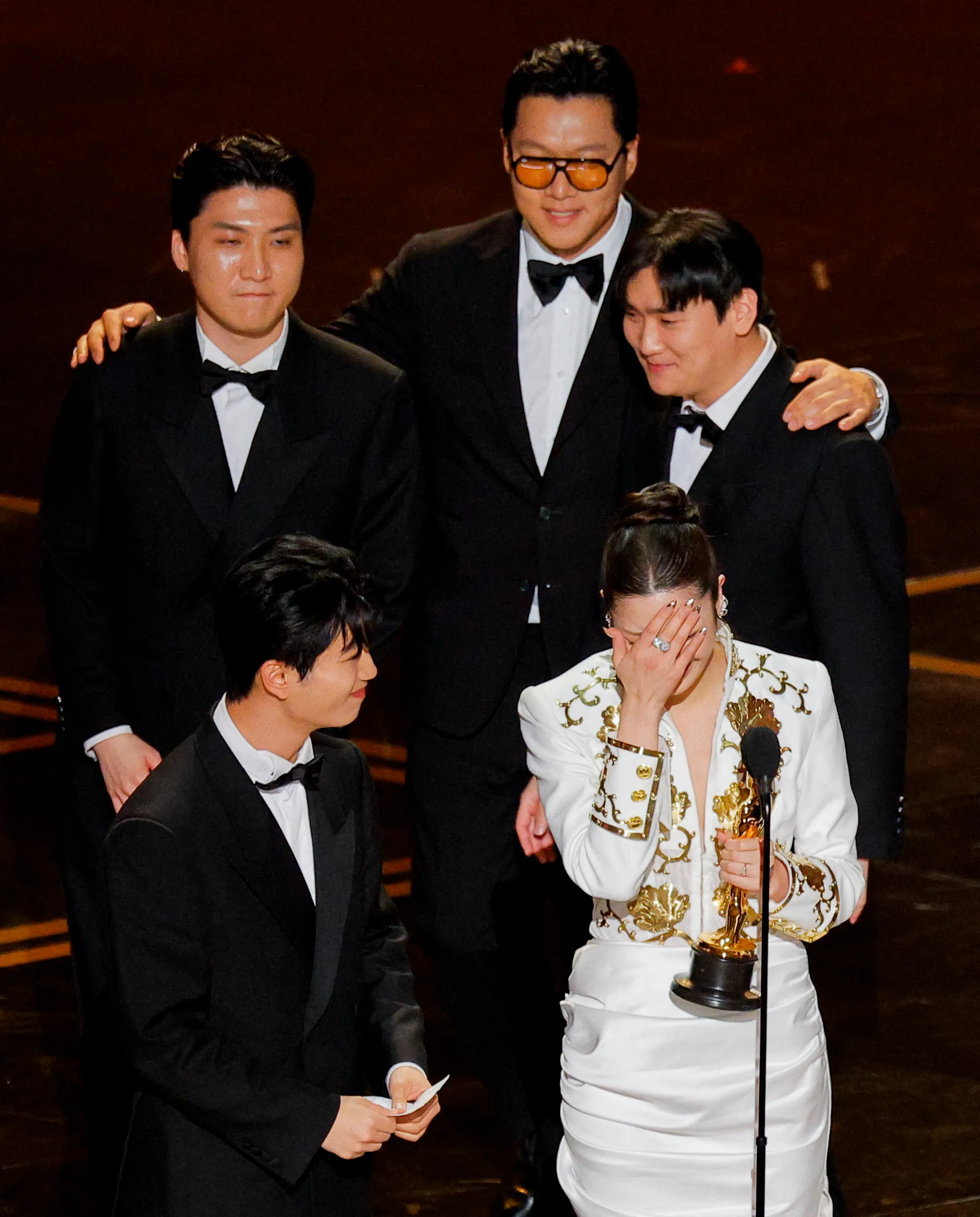 Ejae reacts as she wins Best Original Song for