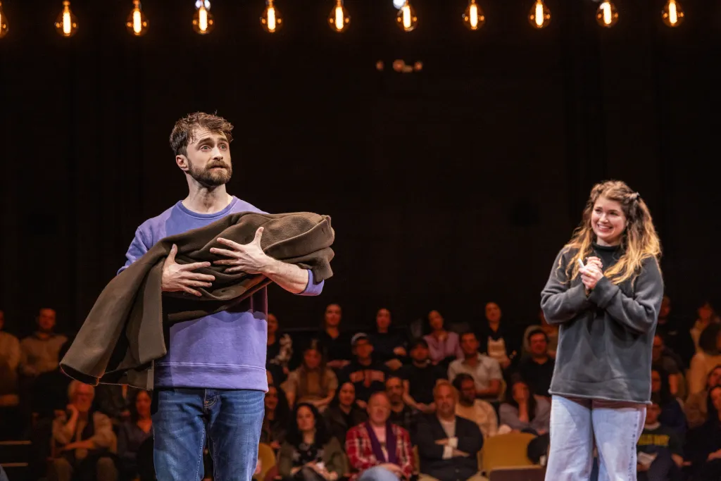Daniel Radcliffe performs in 
