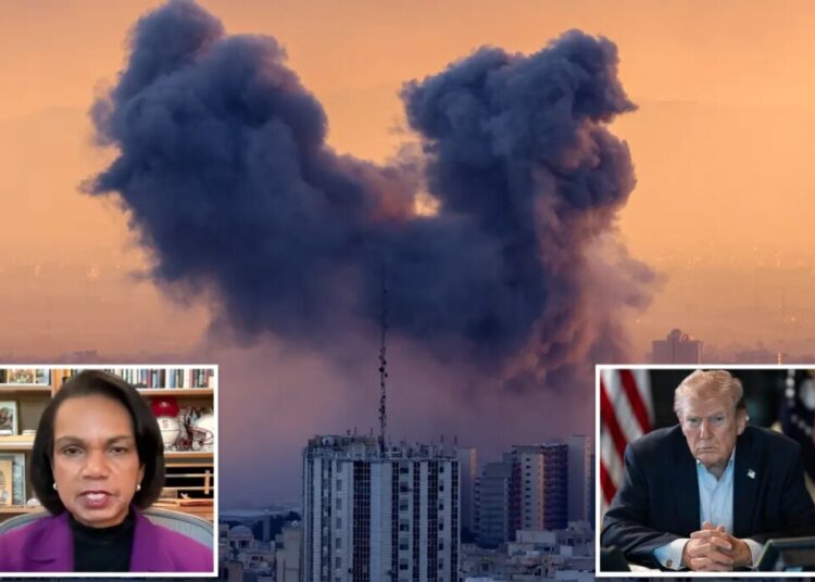 Ex-Secretary of State Condoleezza Rice urges Trump admin to ‘take care’ of Iran for good: ‘Render them incapable’