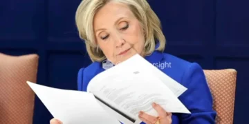 Watch: Irate Hillary Clinton goes off on Lauren Boebert for sharing deposition photo