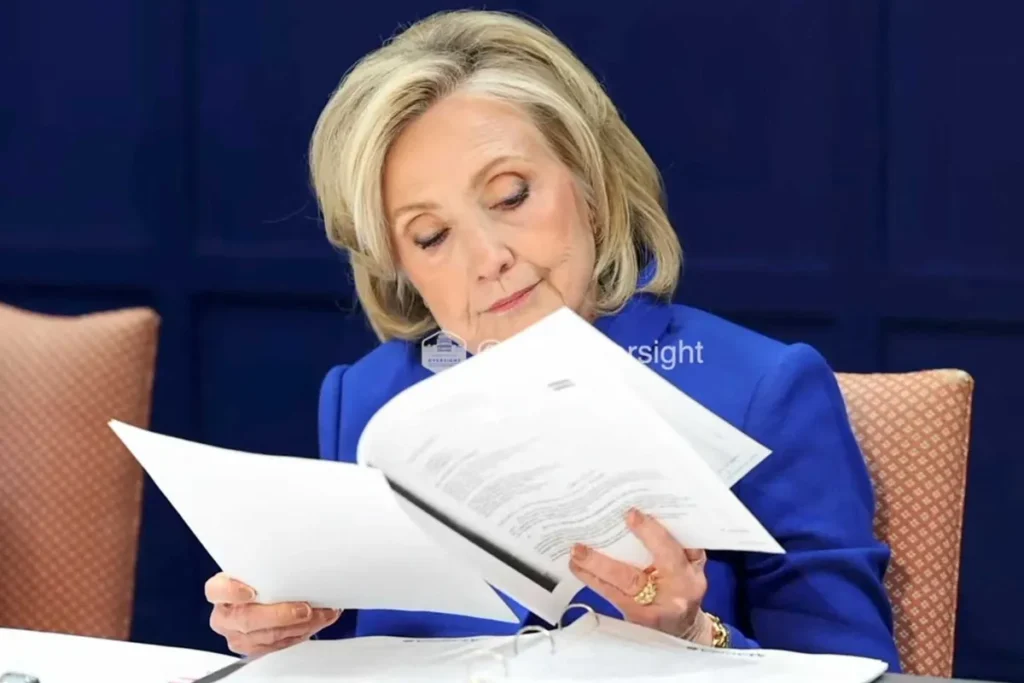 Watch: Irate Hillary Clinton goes off on Lauren Boebert for sharing deposition photo