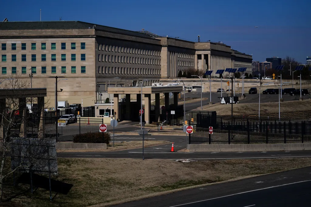 A general view of the Pentagon in Washington, D.C.