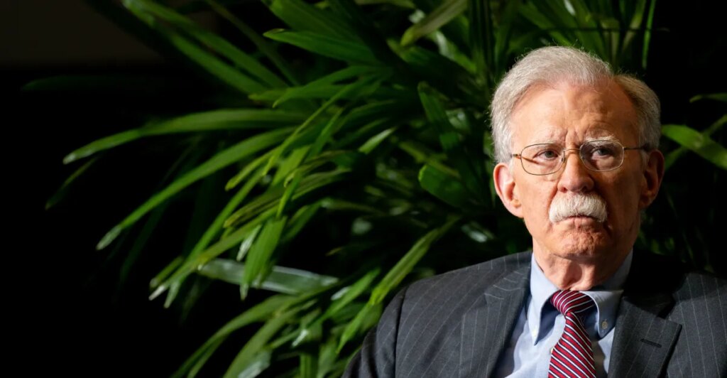 Even John Bolton is against this Iran war