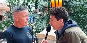 Ousted Trump border boss trolled by YouTuber as joke flies over his head