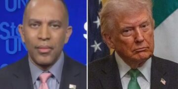 Hakeem Jeffries tells Trump to shut ‘his reckless mouth’ in response to prez blasting Dems