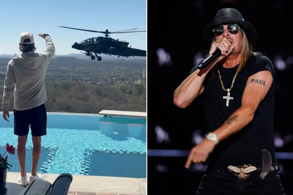 Kid Rock gets hero’s flyover, rips California in fiery clapback