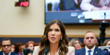 Noem raises eyebrows with response to explosive affair question: ‘I didn’t hear a no’