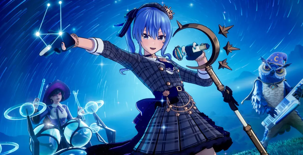 Hoshimachi Suisei Fortnite Collab Wallpaper