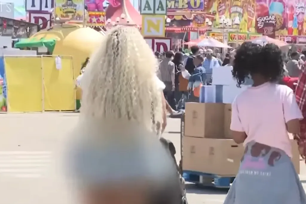 Some spectators faced the ire of fellow attendees as they wore the bare minimum of clothing that barely covered their bottoms and torso, showing off too much skin for the rodeo officials.