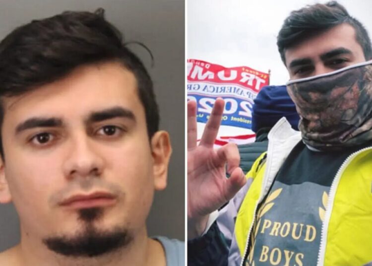 Pardoned Jan 6 rioter and Proud Boys member wanted for taking videos of himself touching women’s hair aboard DC trains