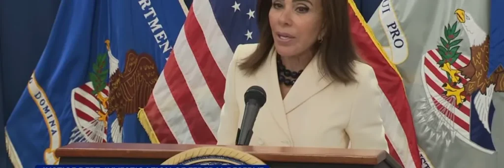 Jeanine Pirro flooded with mockery after furious press conference: ‘Not taking it well!’