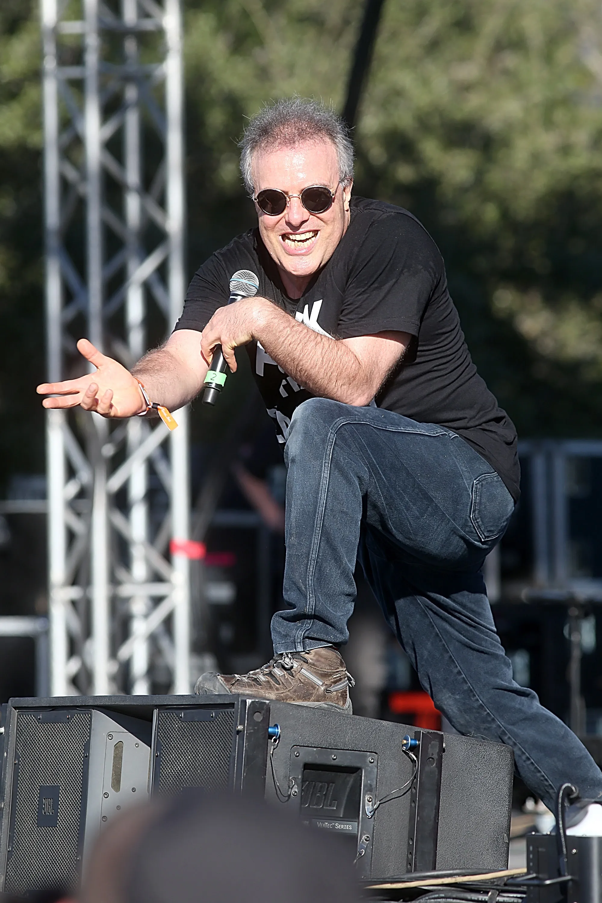Jello Biafra performs at Fun Fun Fun Fest in Austin, Texas.